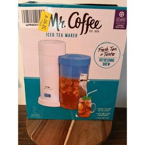 Mr Coffee Iced Tea Maker 2 Quart Blue New WITHOUT Pitcher